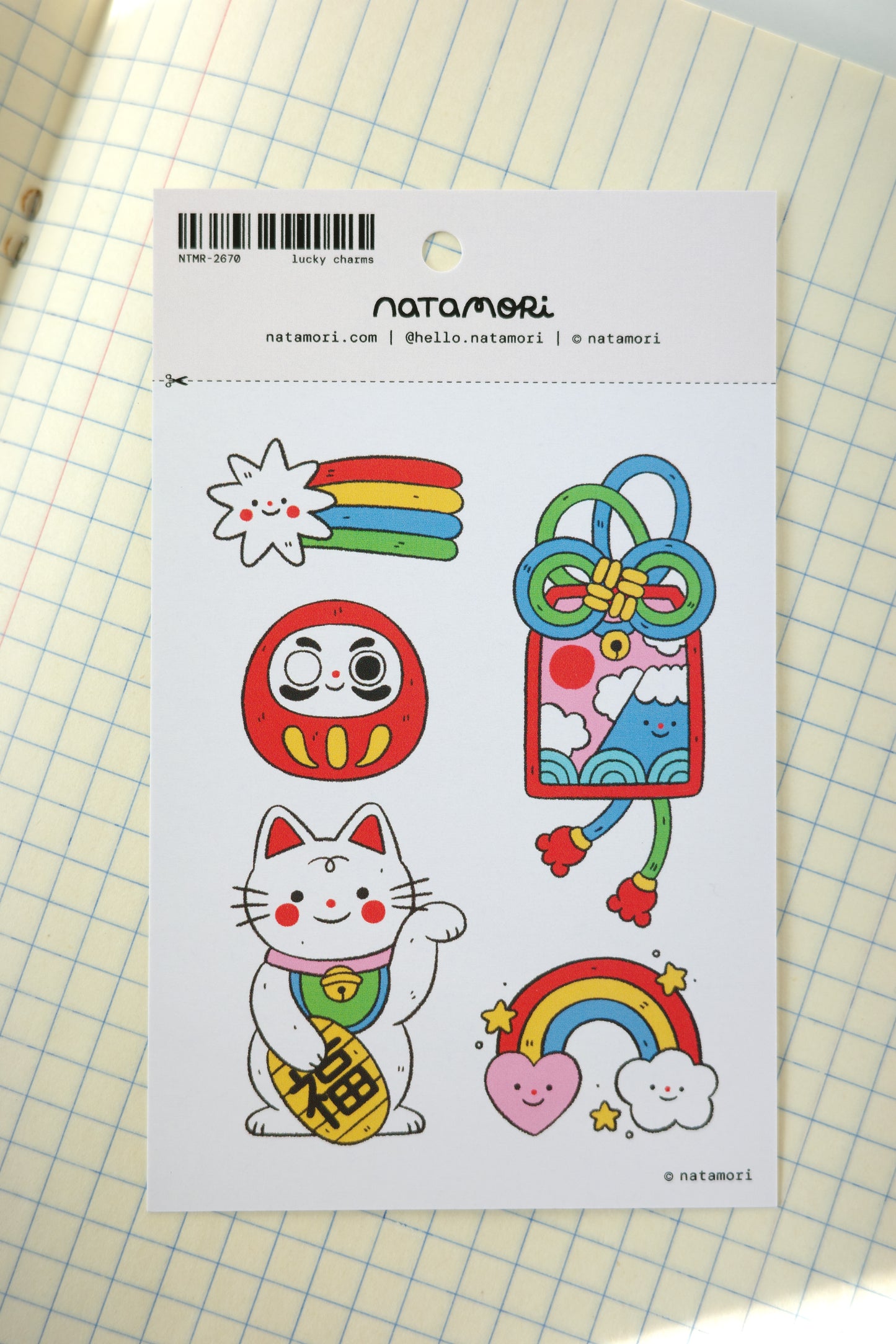 lucky charms • sticker sheet