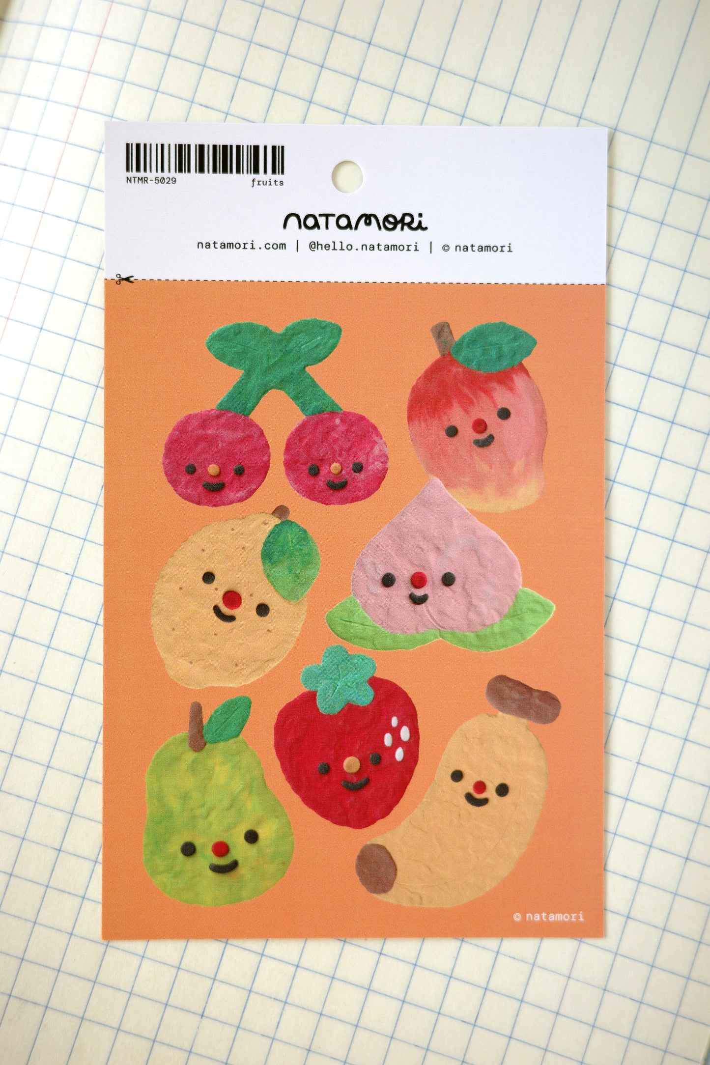 fruits • sticker sheet