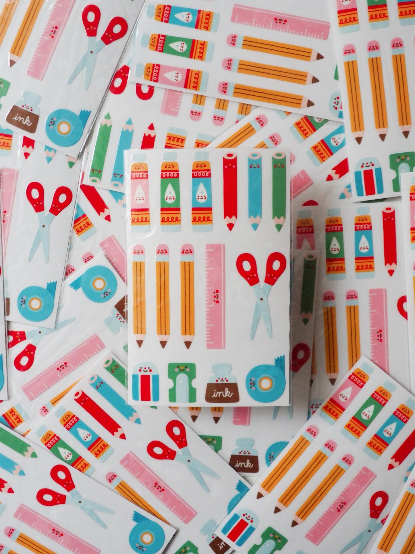 stationery supplies • sticker sheet