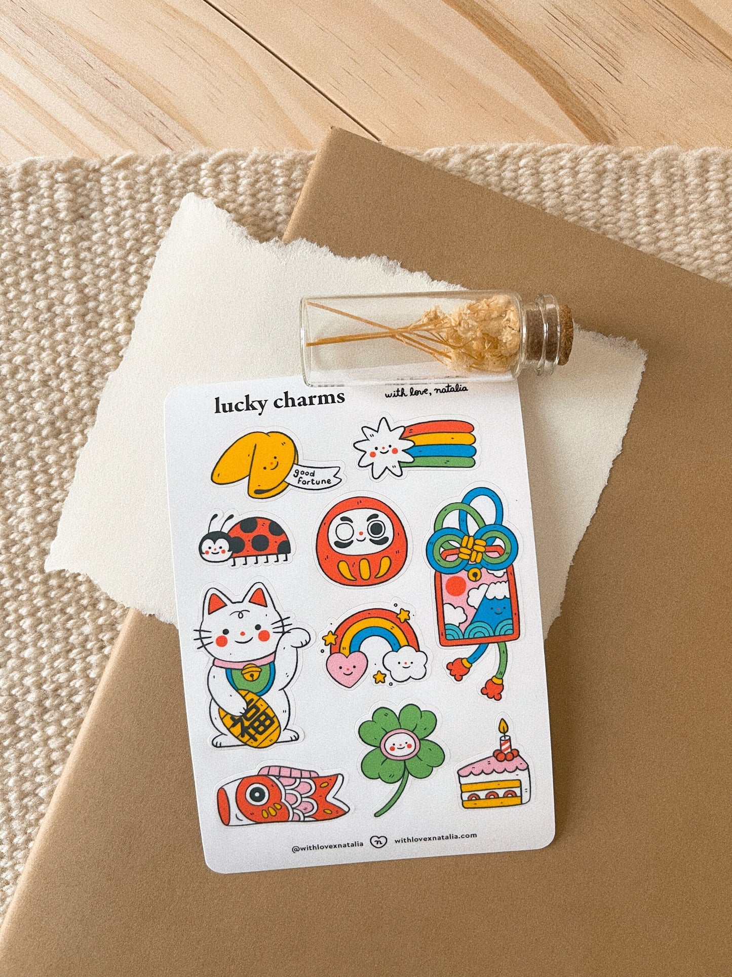 lucky charms • sticker sheet