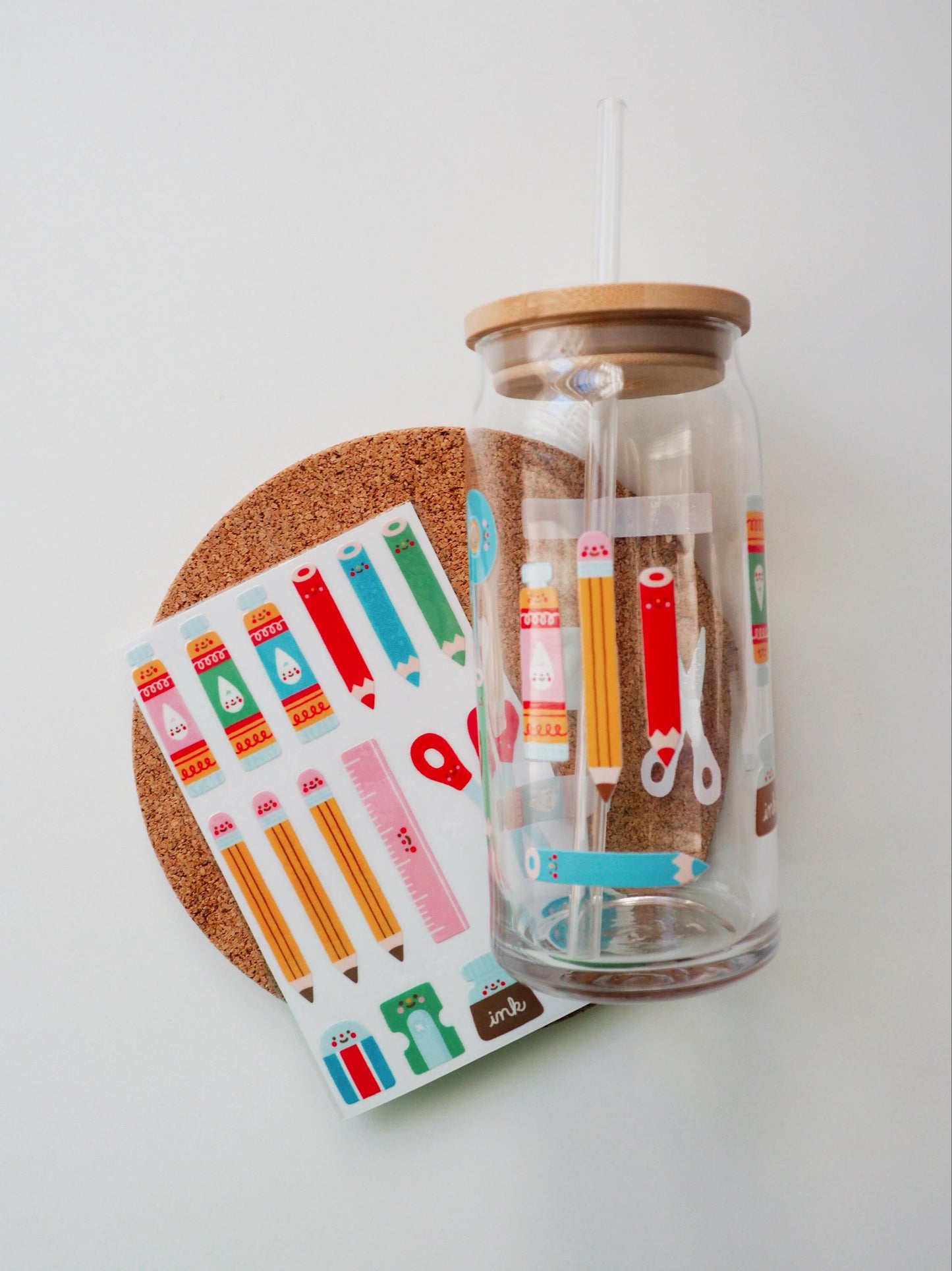 stationery supplies • sticker sheet
