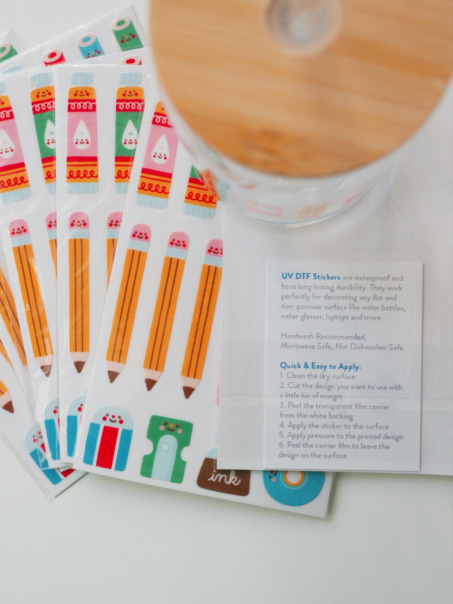 stationery supplies • sticker sheet