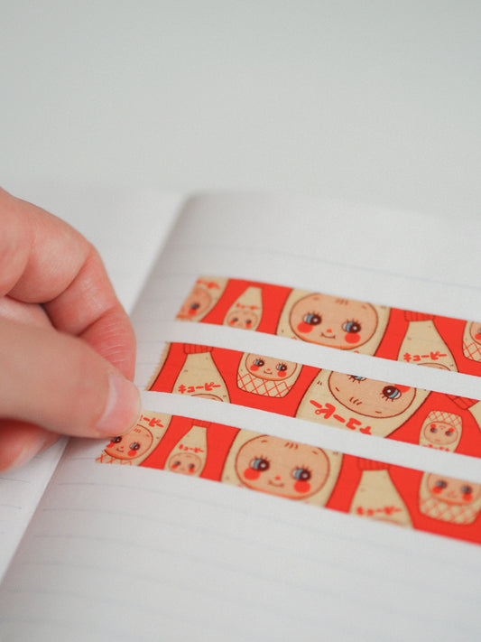 kewpie mayo, sonny angel • washi tape