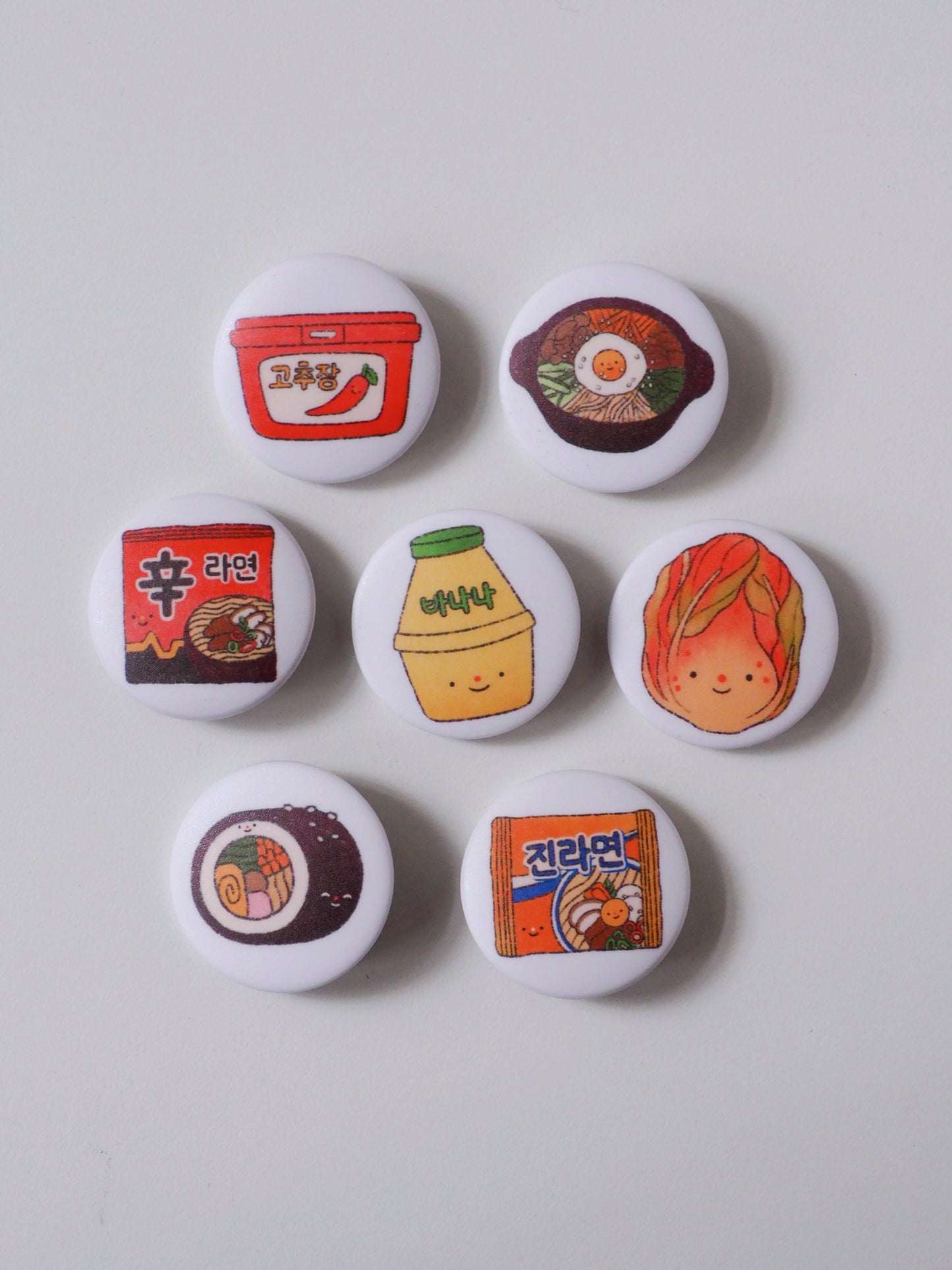 yummy korea • mystery button pin