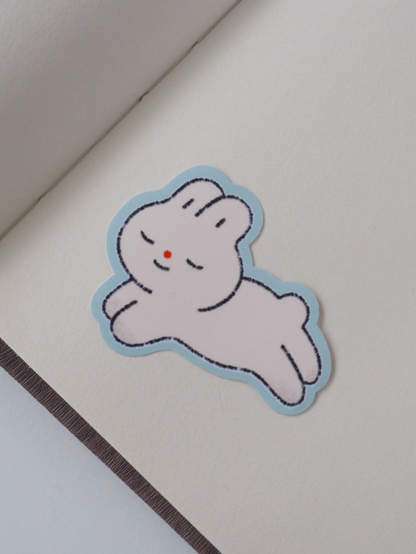 bunny • die cut sticker