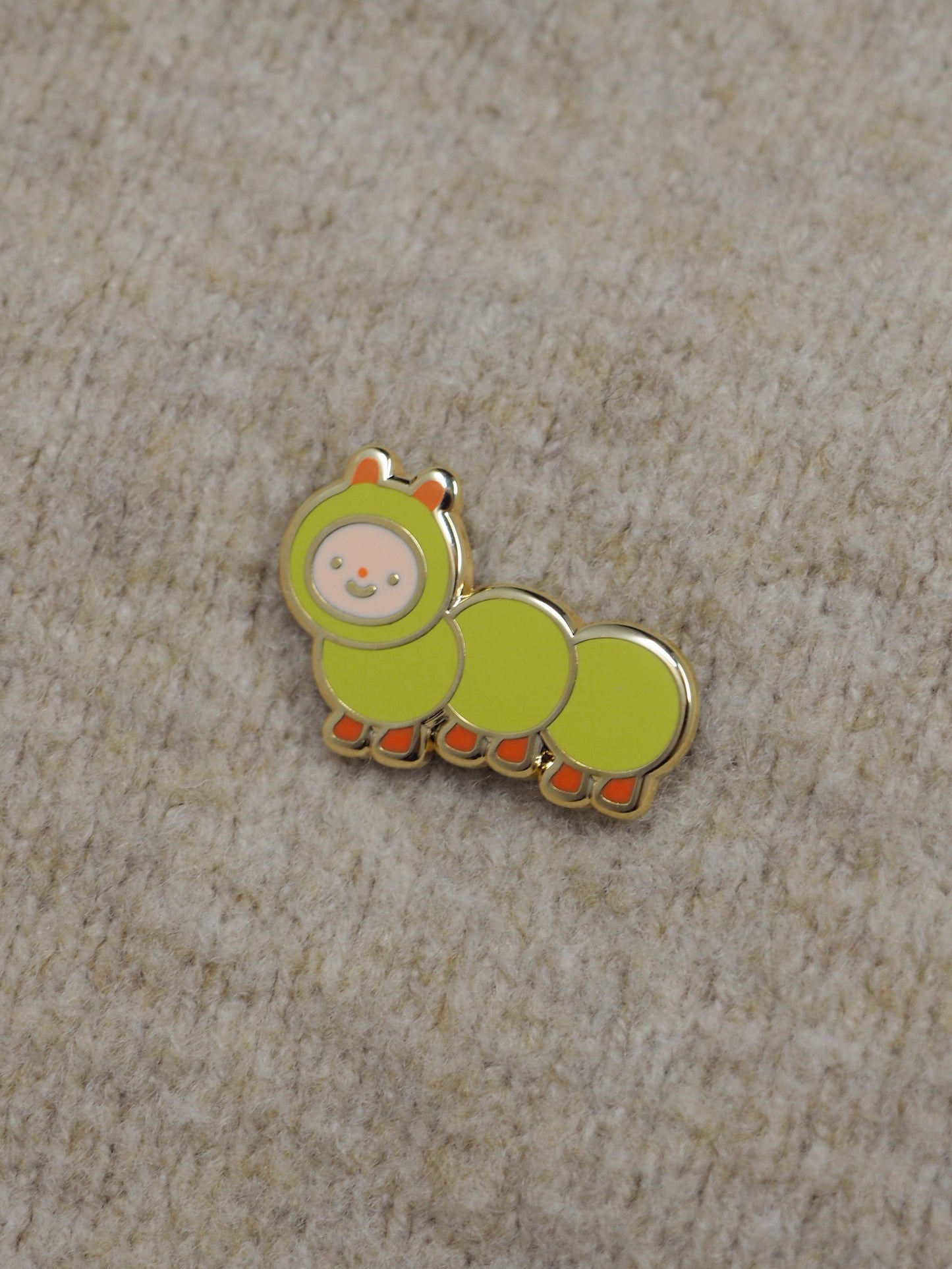 caterpillar • enamel pin