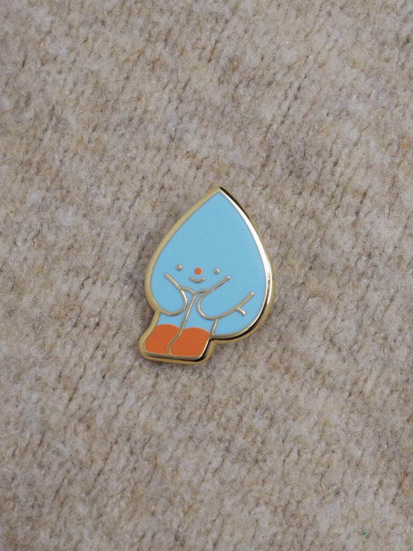 water drop • enamel pin