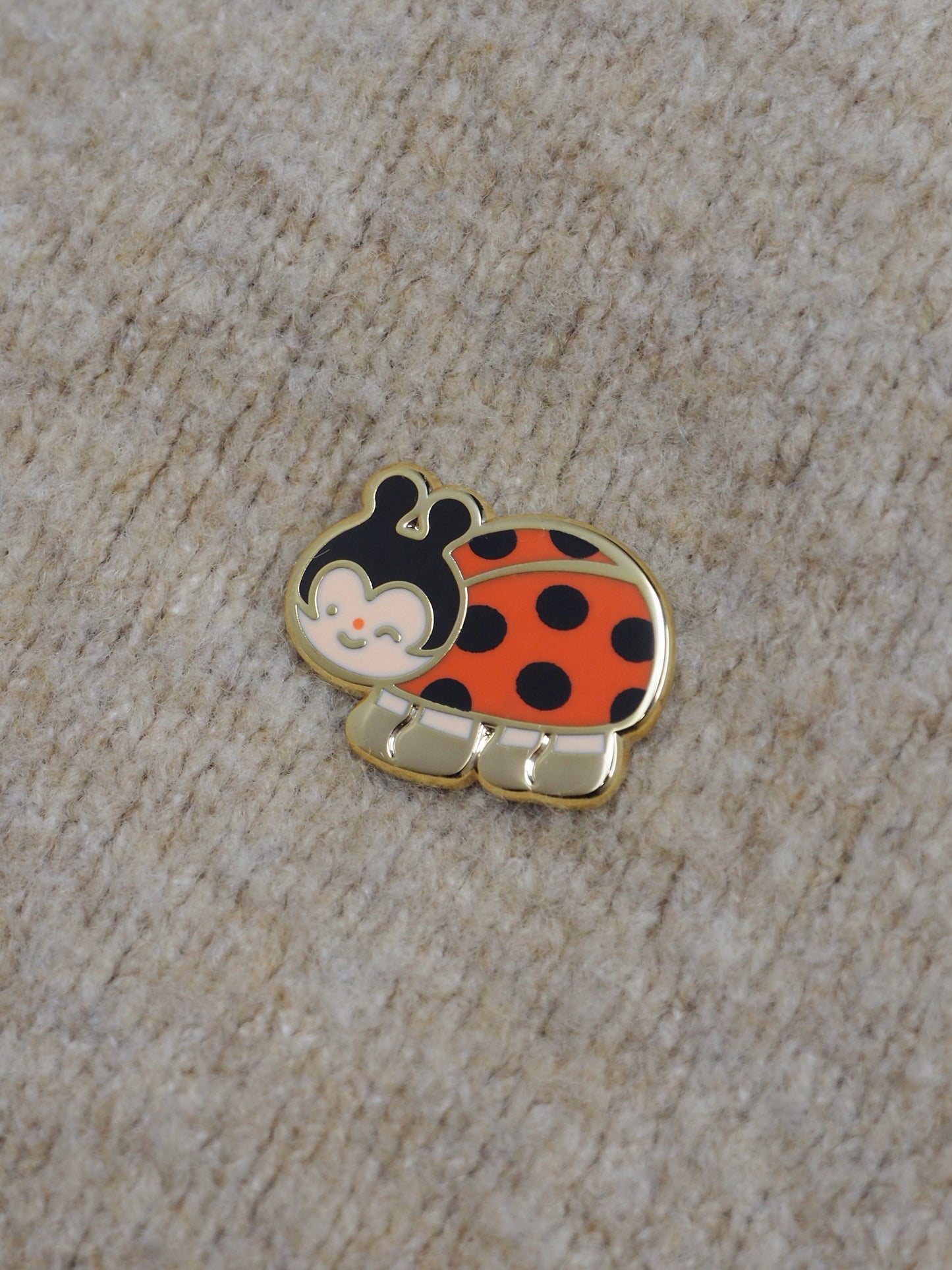 ladybug • enamel pin