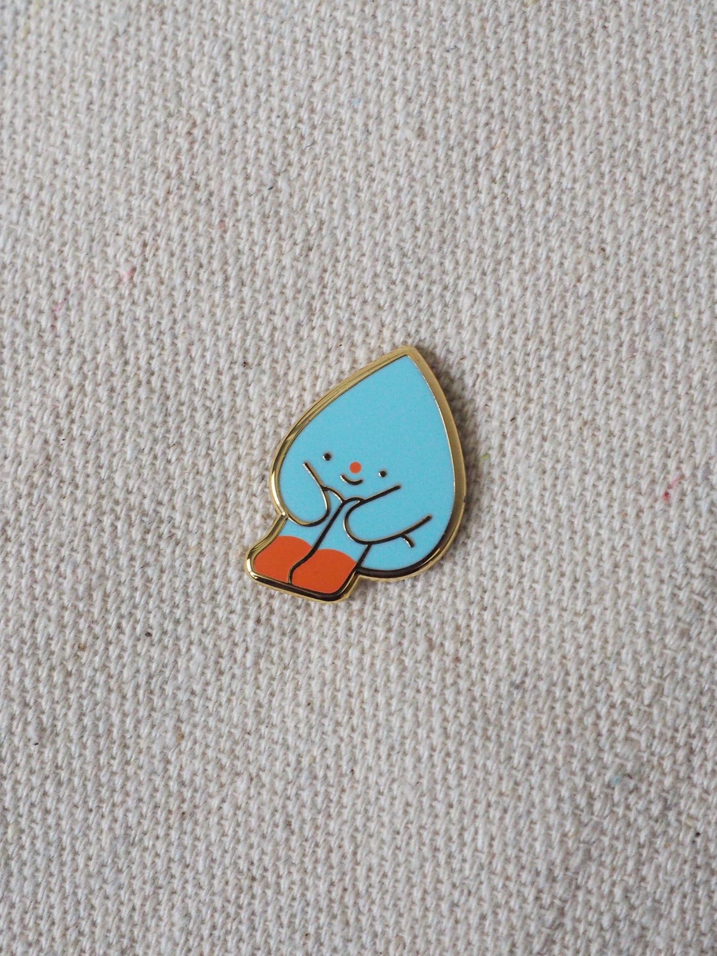 water drop • enamel pin
