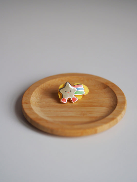 shooting star • enamel pin