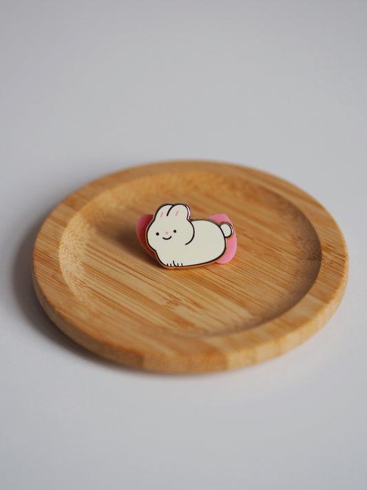 bunny • enamel pin