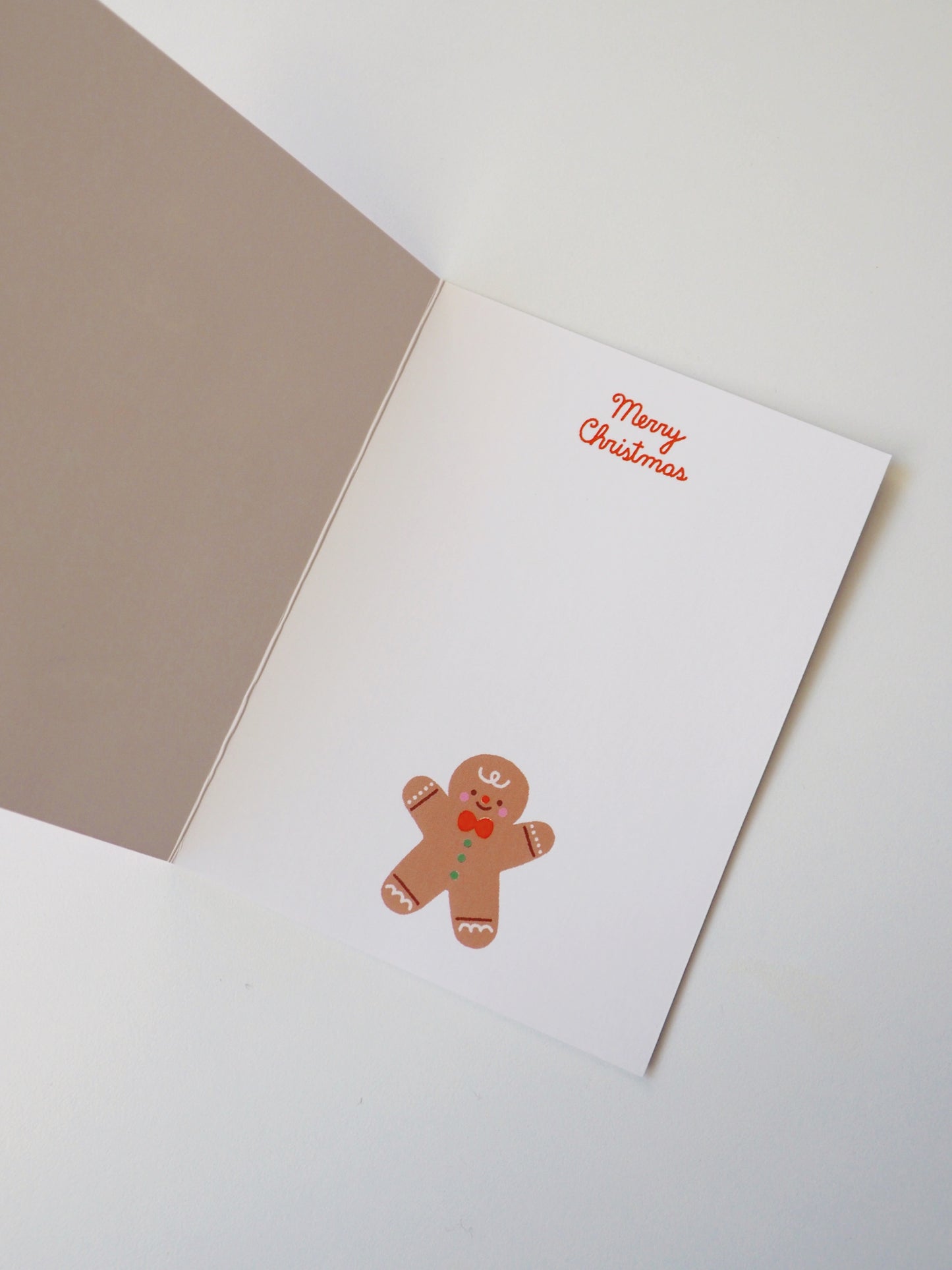 gingerbread • greeting card