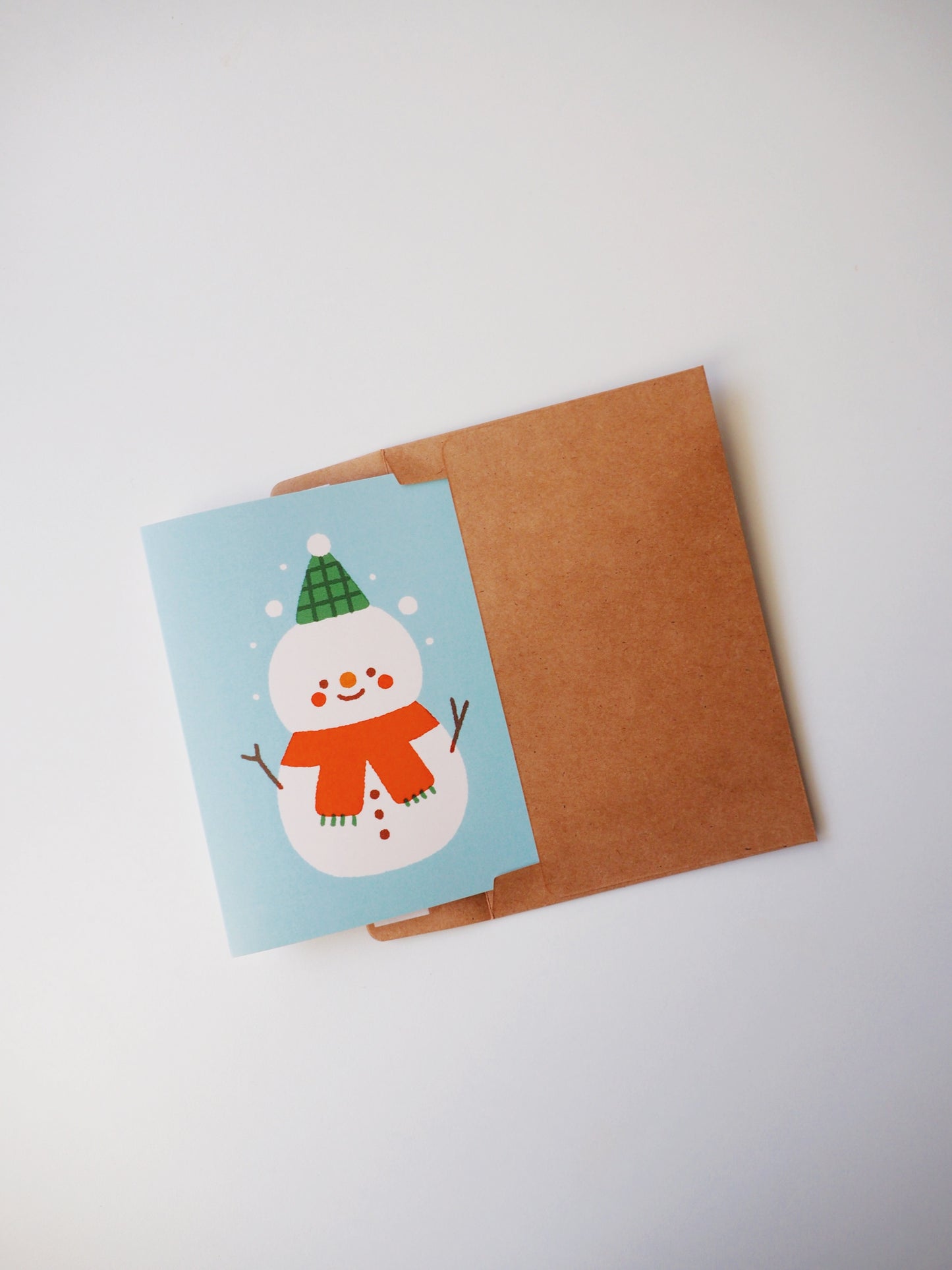 snowman • greeting card
