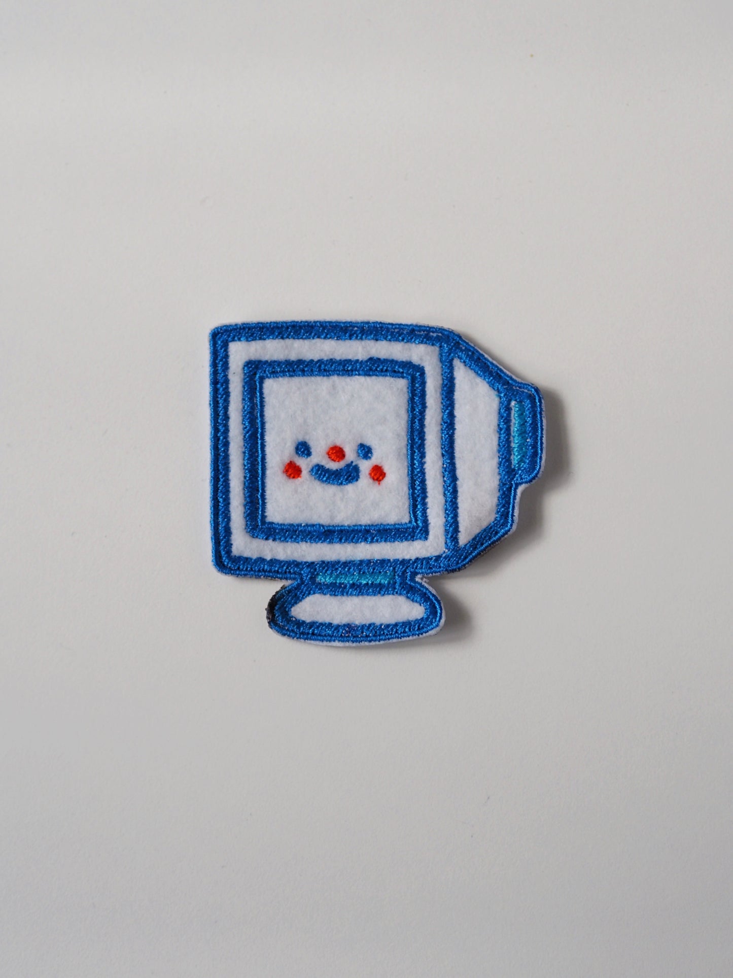 monitor • iron on patch