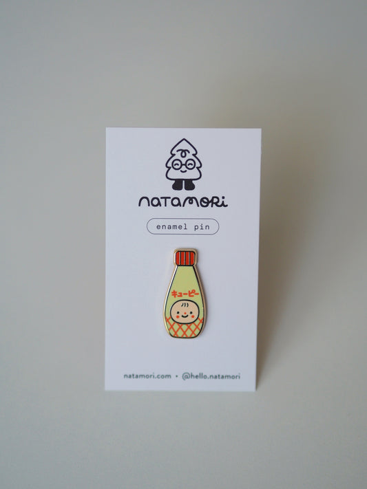 kewpie mayo • enamel pin