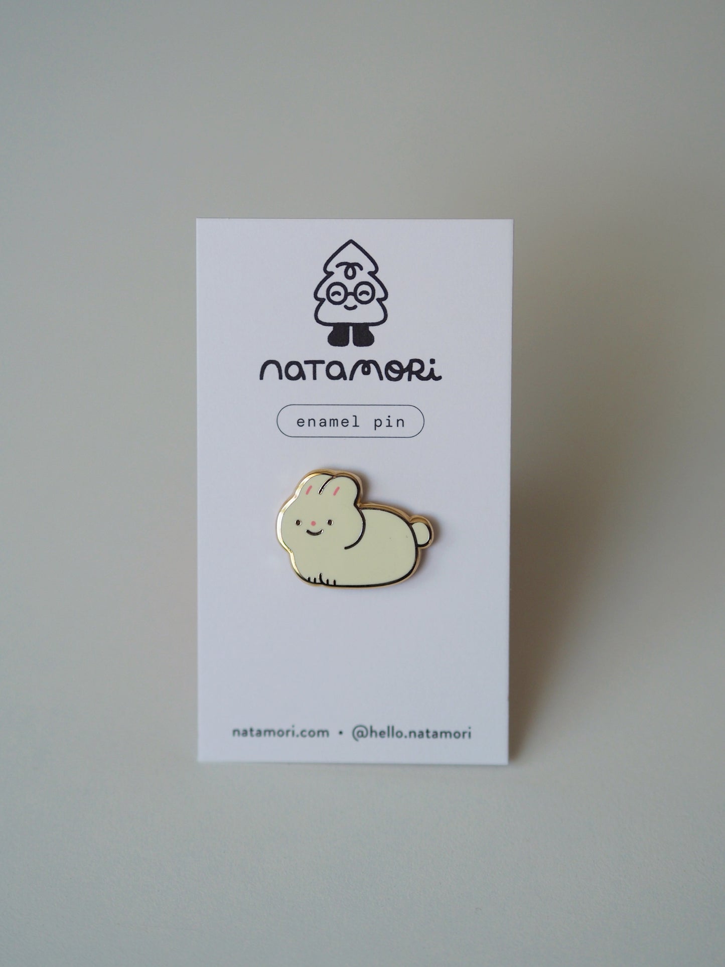 bunny • enamel pin