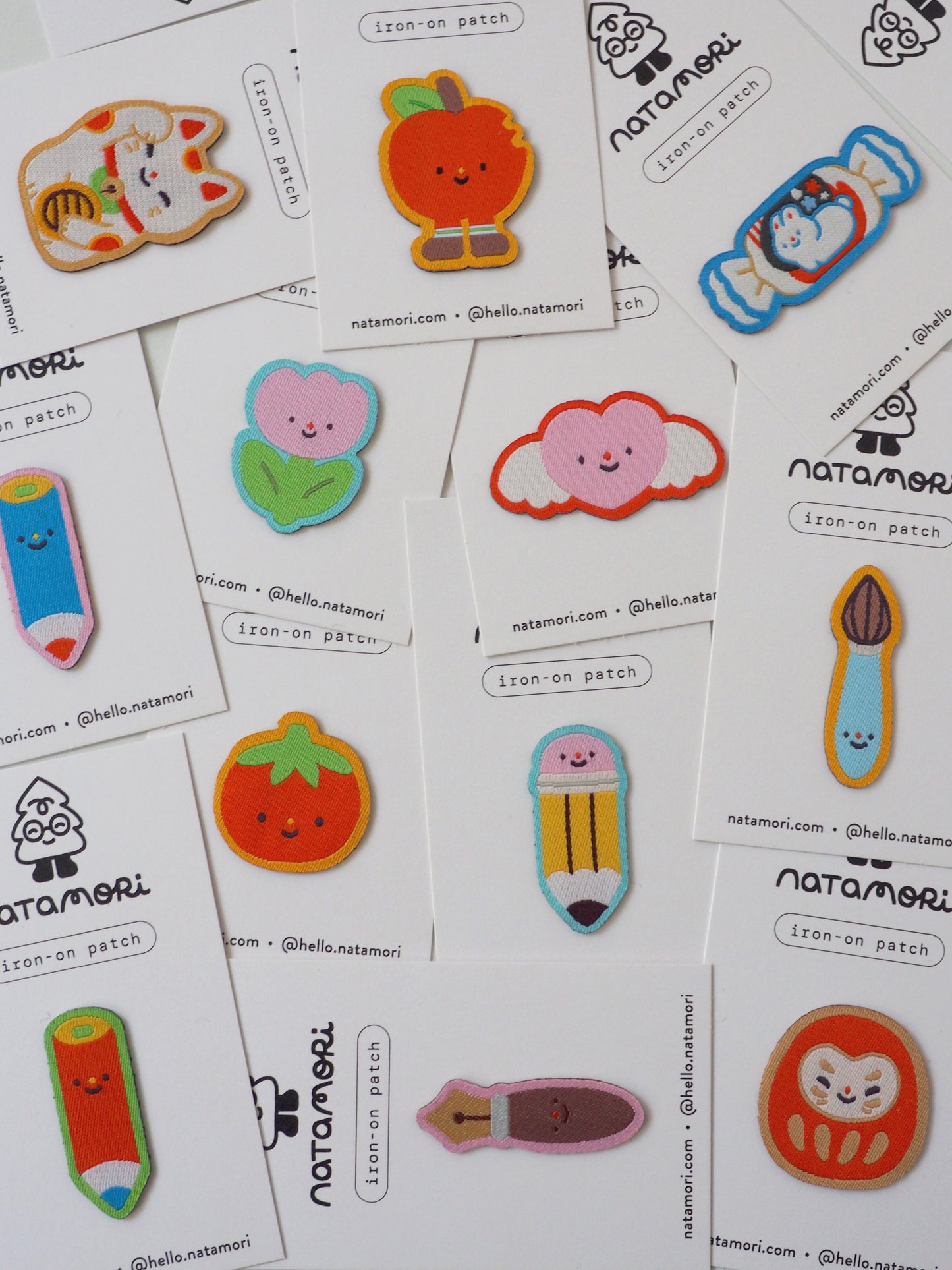 fountain pen • iron-on patch