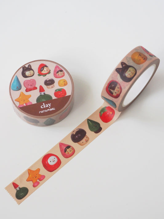 clay • washi tape