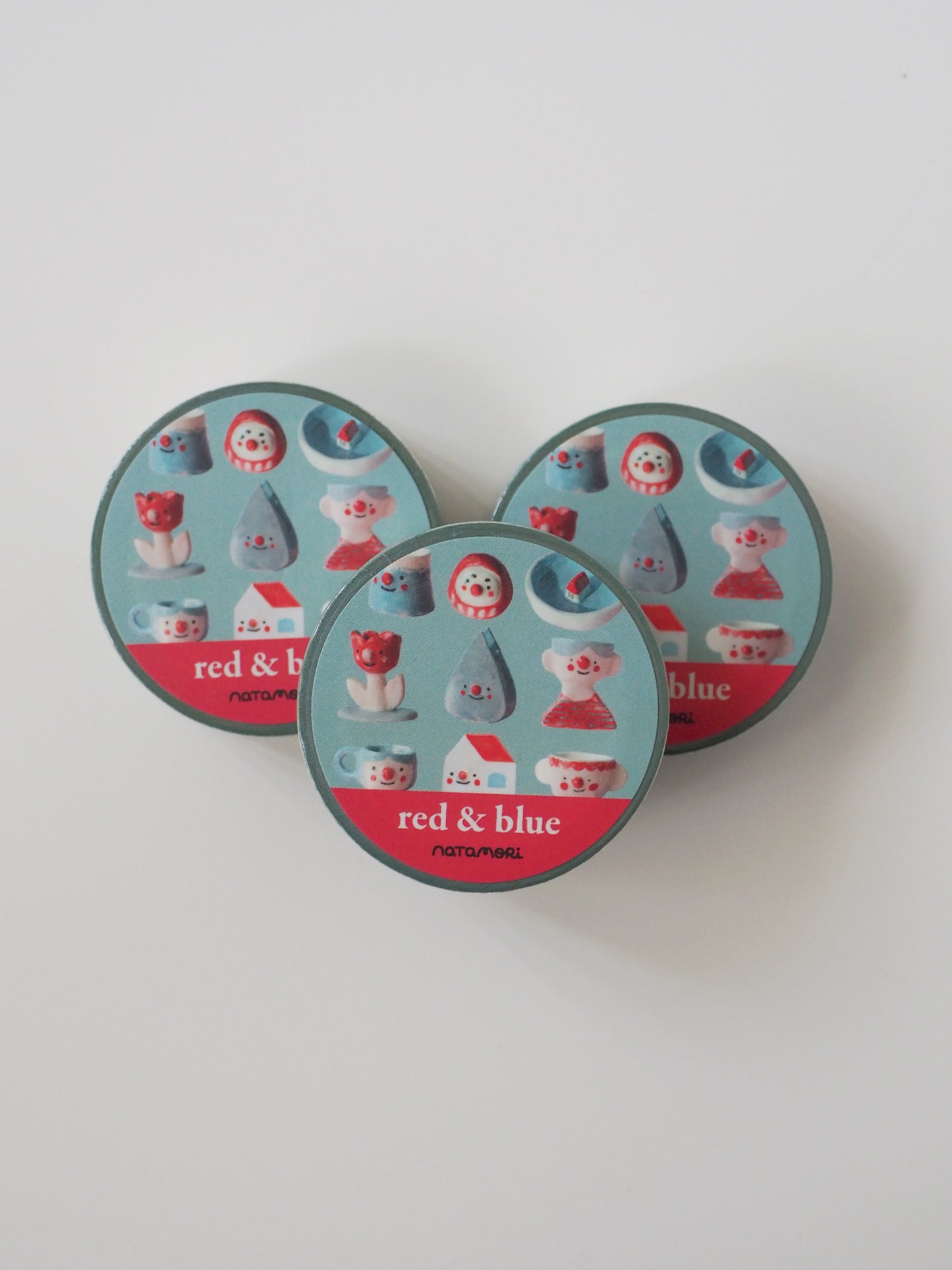 red & blue • washi tape