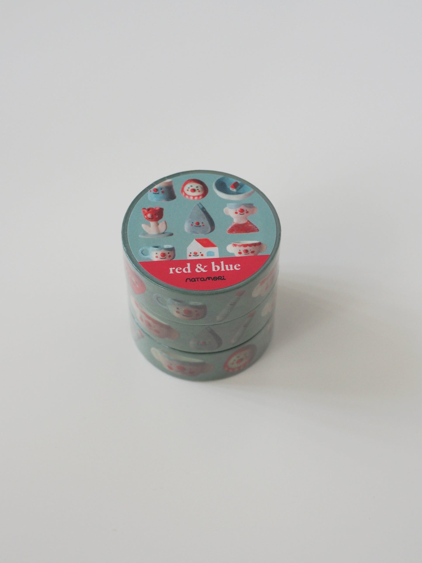 red & blue • washi tape