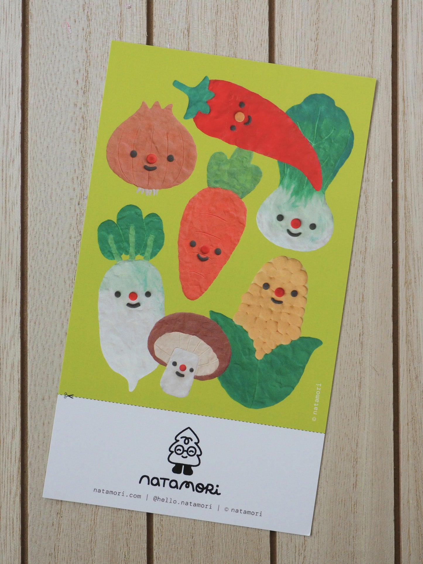veggies • sticker sheet