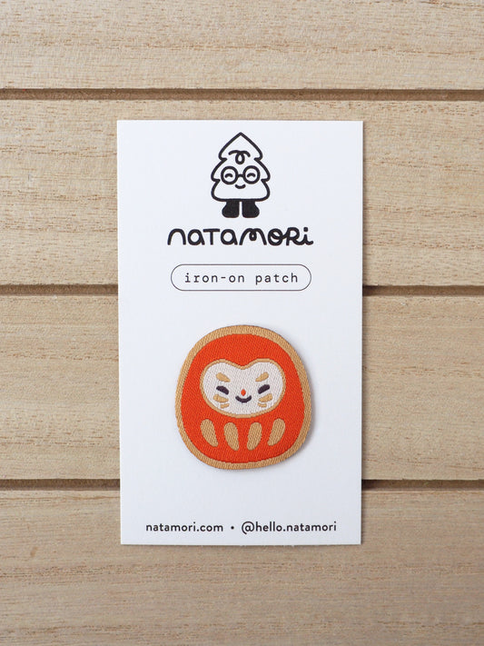 daruma • iron-on patch