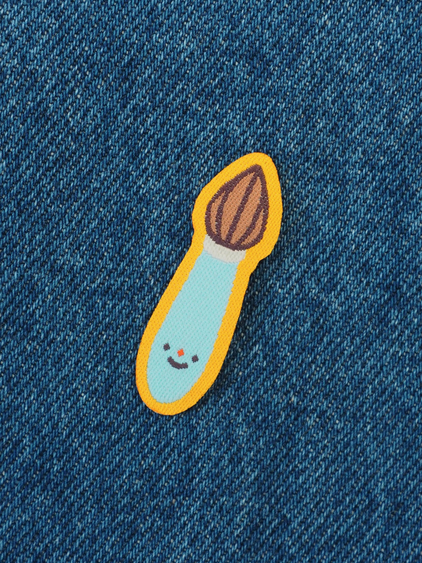 brush • iron-on patch