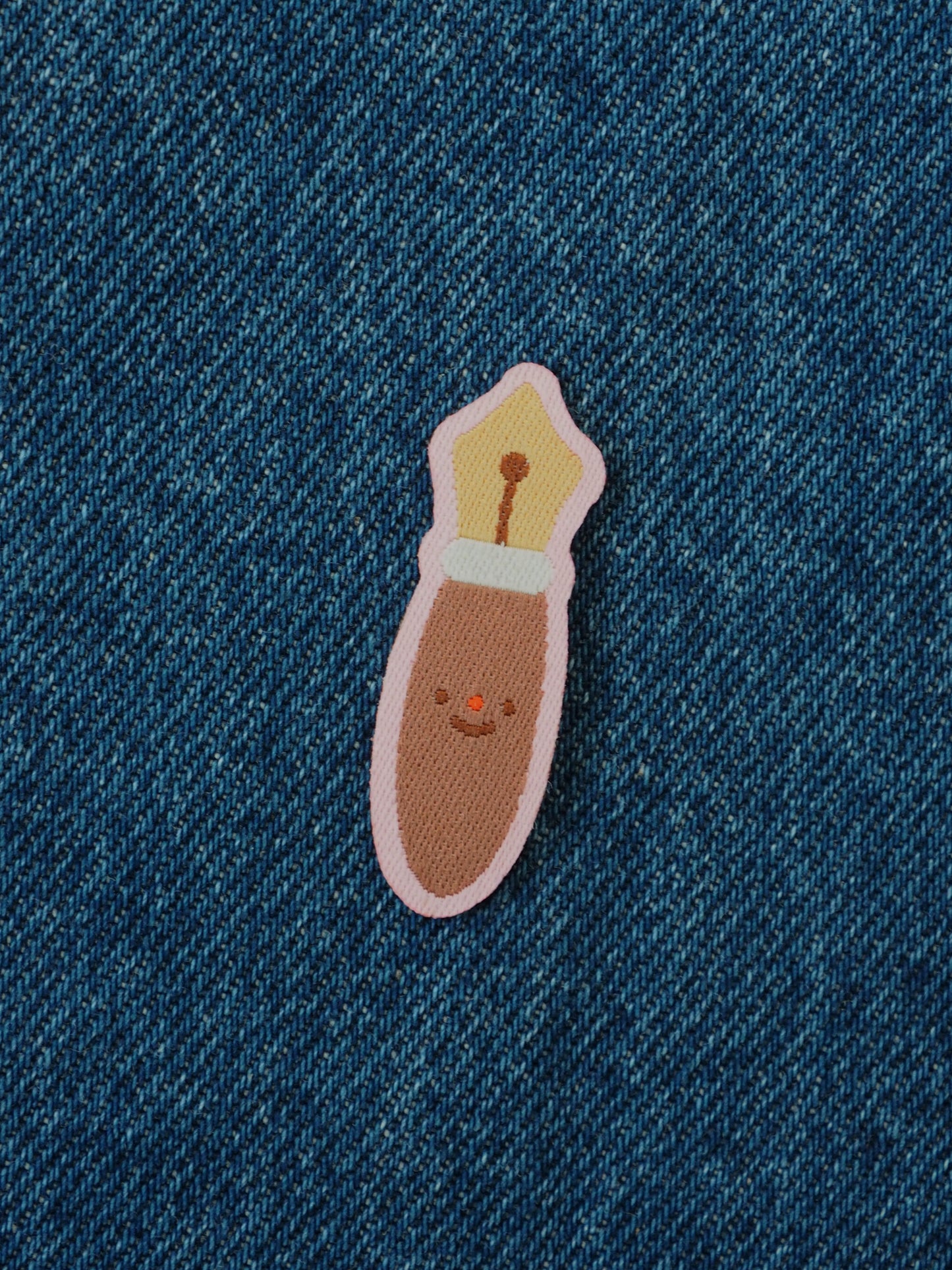 fountain pen • iron-on patch