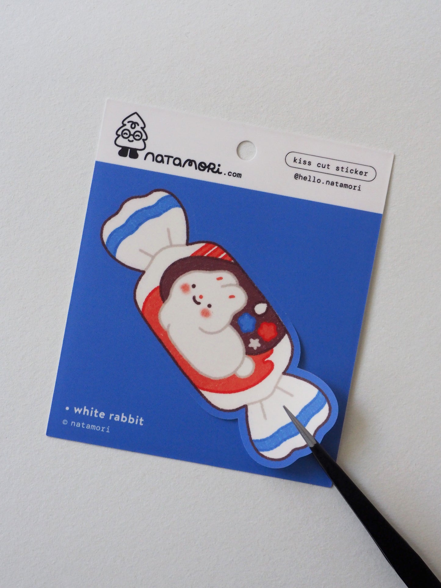 White Rabbit • Single Kiss Cut Vinyl Sticker