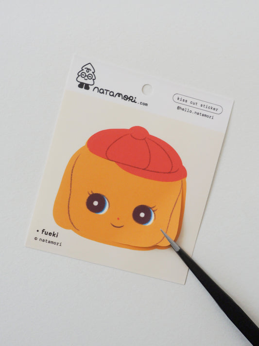 Fueki • Single Kiss Cut Vinyl Sticker