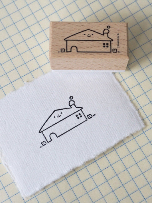 house • stamp