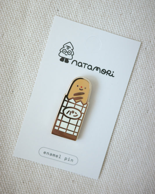 baguette • enamel pin