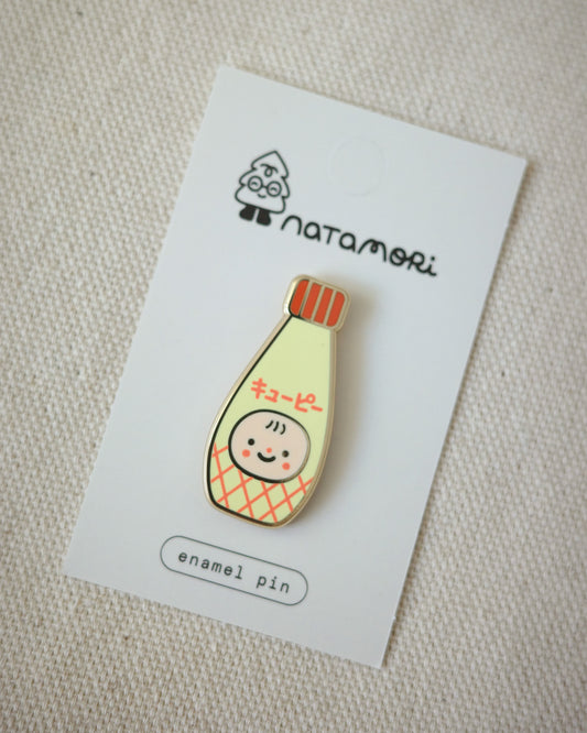 kewpie mayo • enamel pin