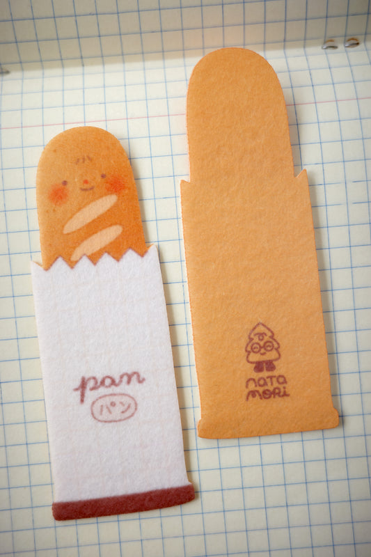 baguette • felt bookmark