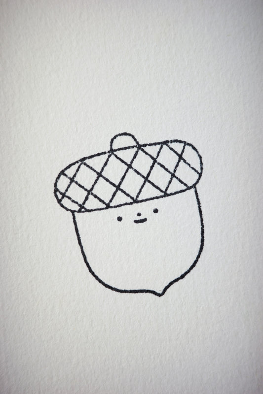 acorn • stamp