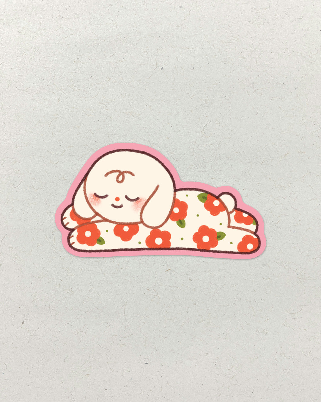 Sleepy Puppy • Single Kiss Cut Vinyl Sticker