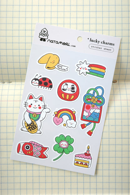 lucky charms • sticker sheet
