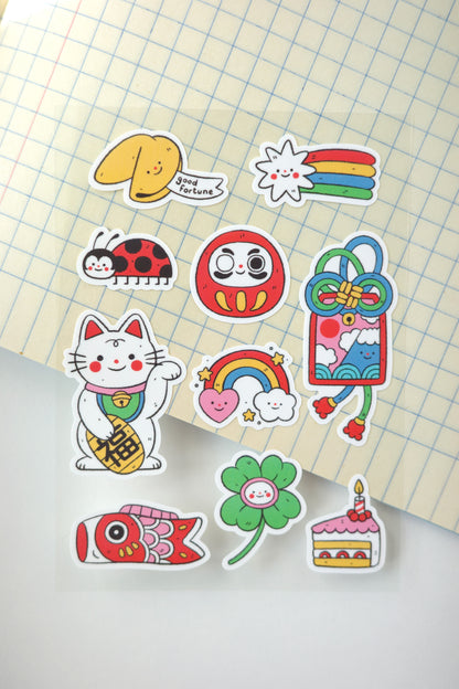 lucky charms • sticker sheet