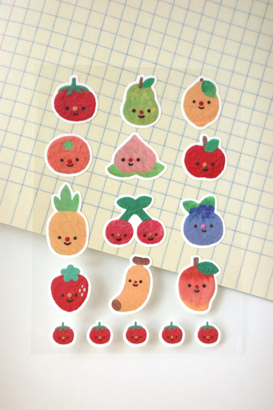 fruits • sticker sheet