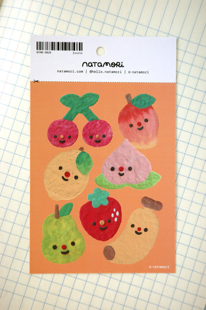 fruits • sticker sheet