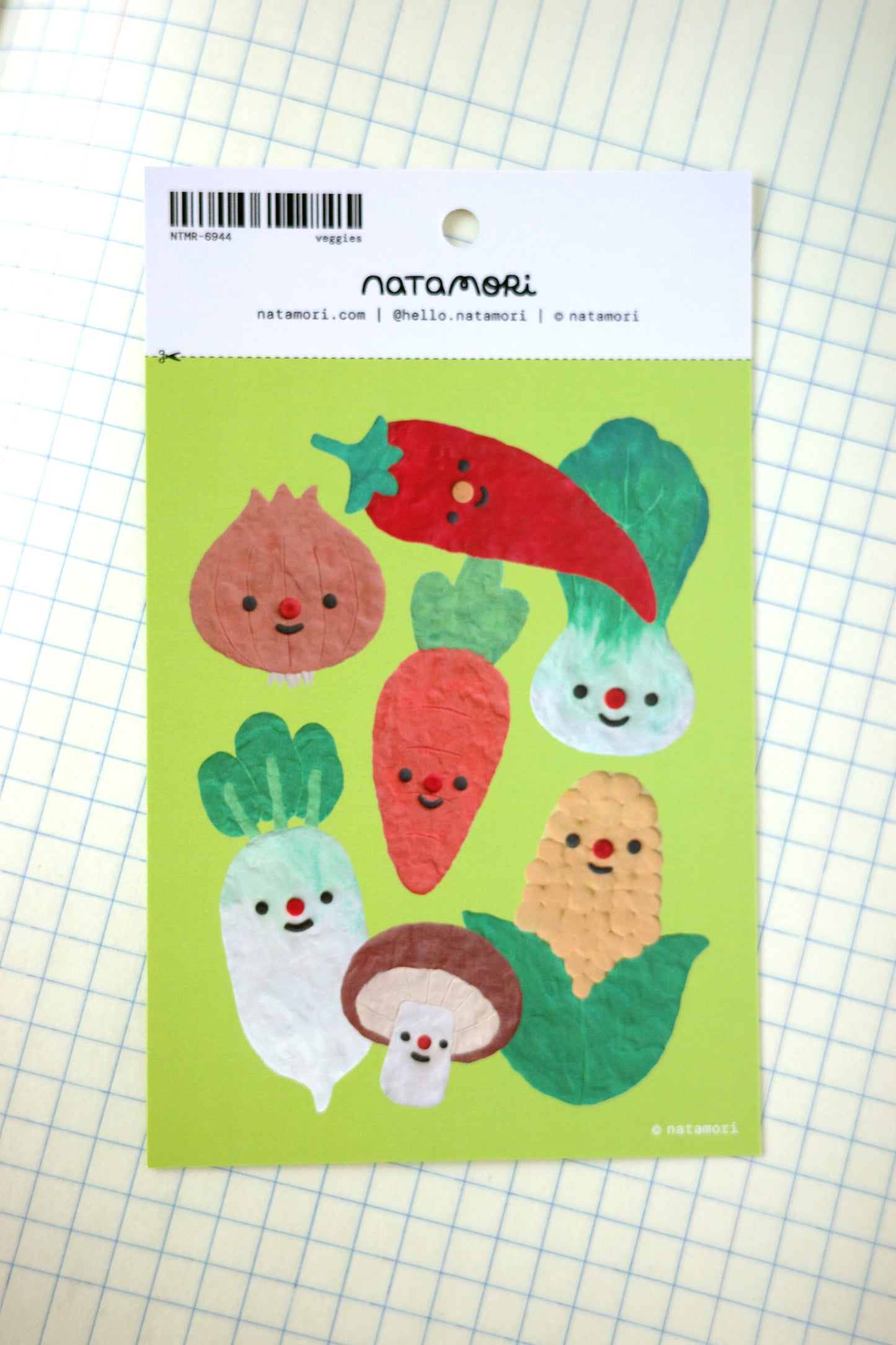 veggies • sticker sheet