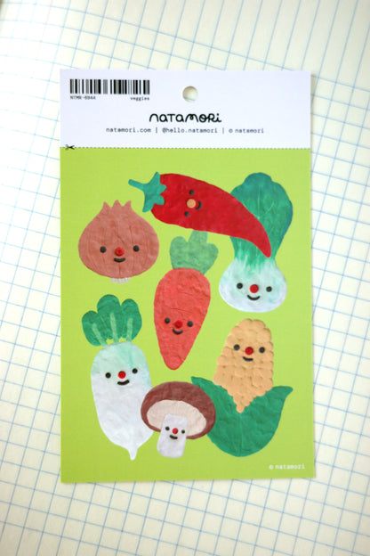 veggies • sticker sheet