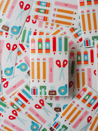 stationery supplies • sticker sheet
