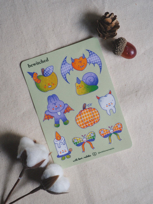 bewitched • sticker sheet