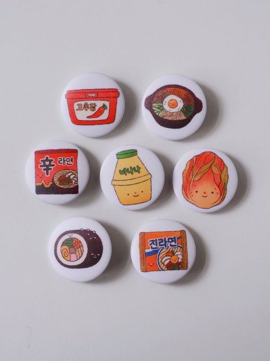 yummy korea • mystery button pin