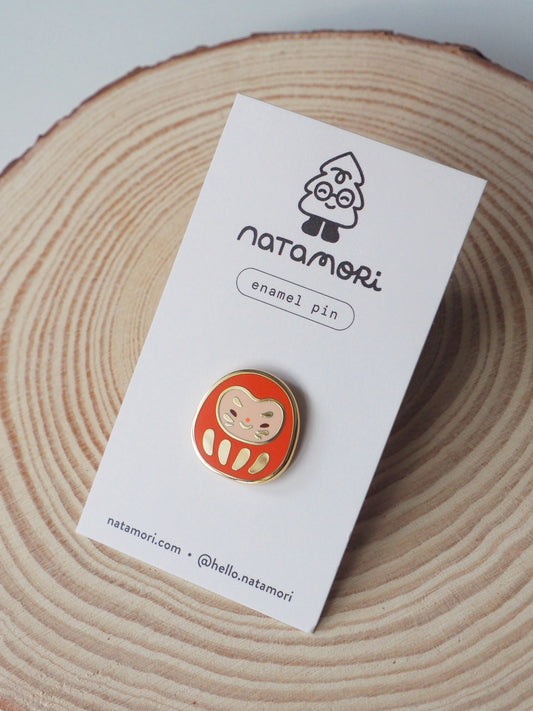 daruma • enamel pin