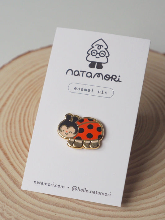 ladybug • enamel pin