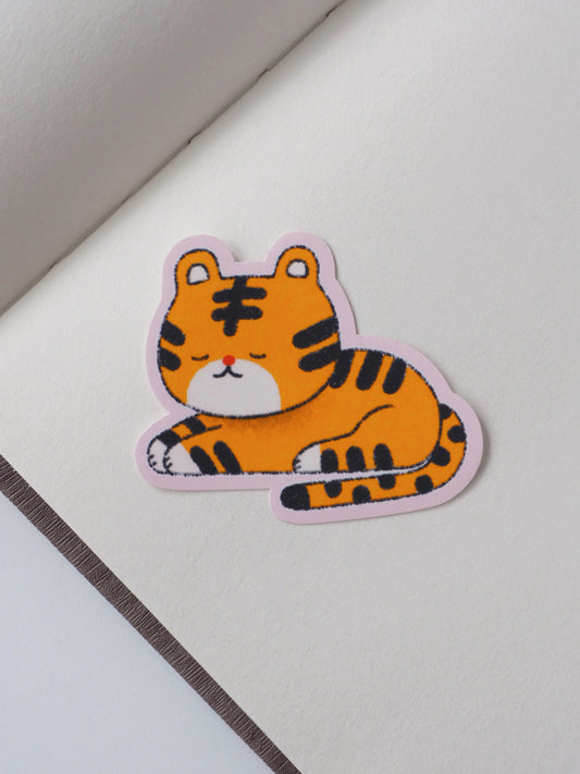 tiger • die cut sticker