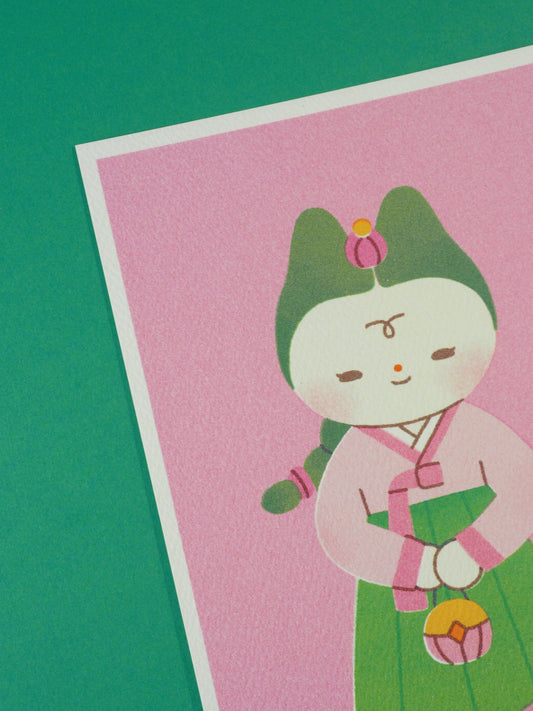 hanbok • art print