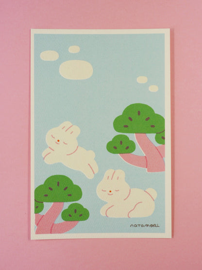 bunnies • art print